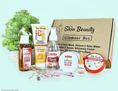 "6-in-1 Organic Beauty Care Combo | Vitamin C & Herbal Essentials |