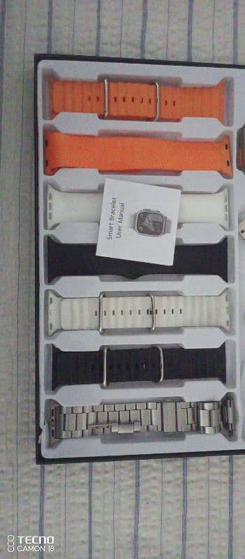 ULTRA SERIES 9 (7 IN 1 STRAP) PACKAGE BOYS AND GIRLS SMART WATCH 11