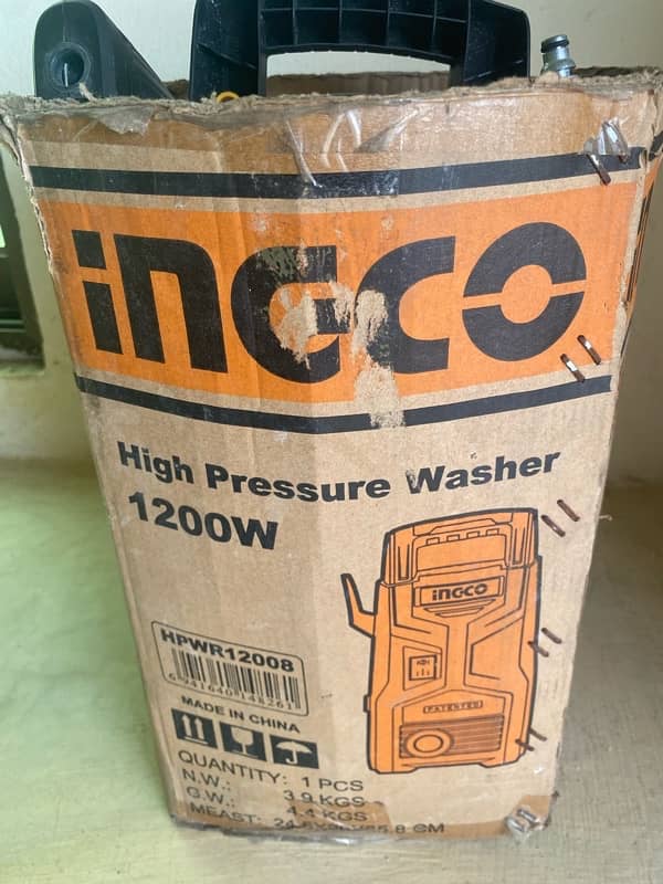 Ingco Pressure Washer 1200w Read 0