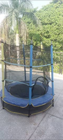 Almost new trampoline