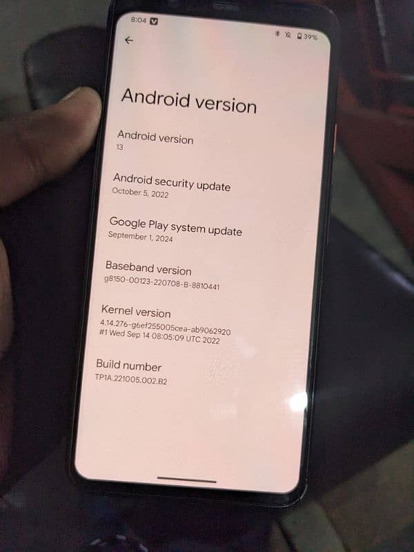 pixel 4xl 6:128 non pta  condition 10 by 8.03207964778 12