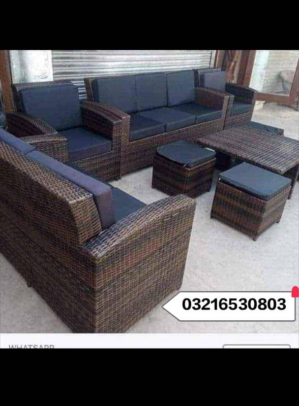 outdoor garden Rattan sofa seat Rattan chairs outdoor garden furniture 4