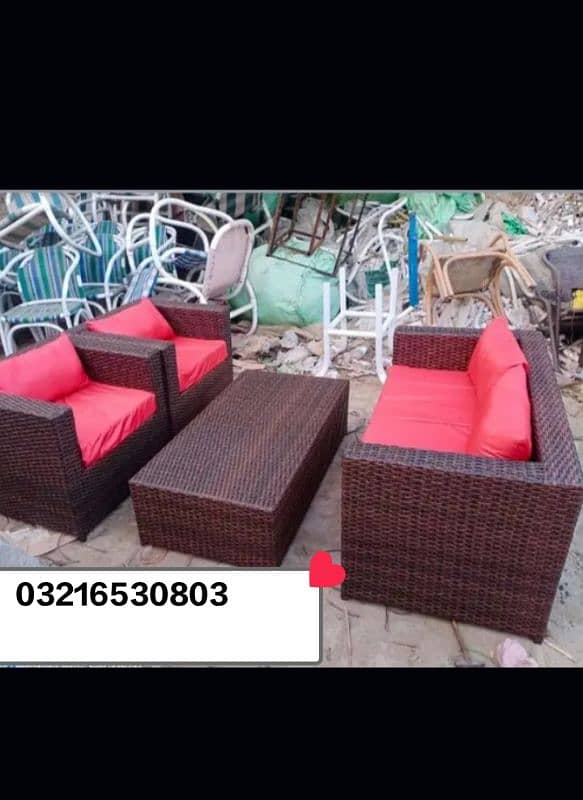 outdoor garden Rattan sofa seat Rattan chairs outdoor garden furniture 5