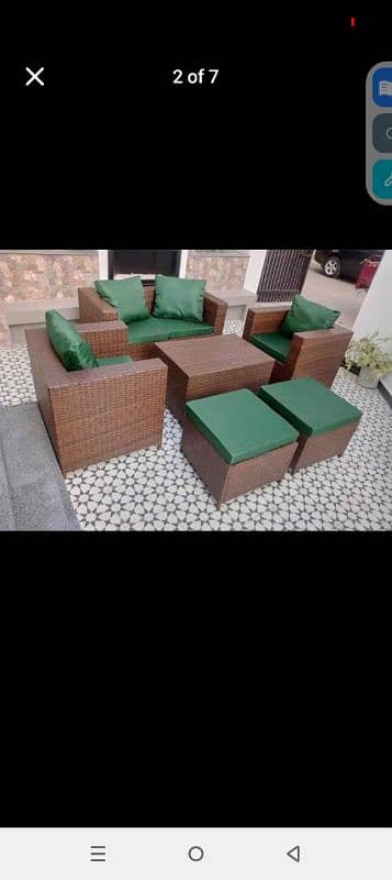 outdoor garden Rattan sofa seat Rattan chairs outdoor garden furniture 8