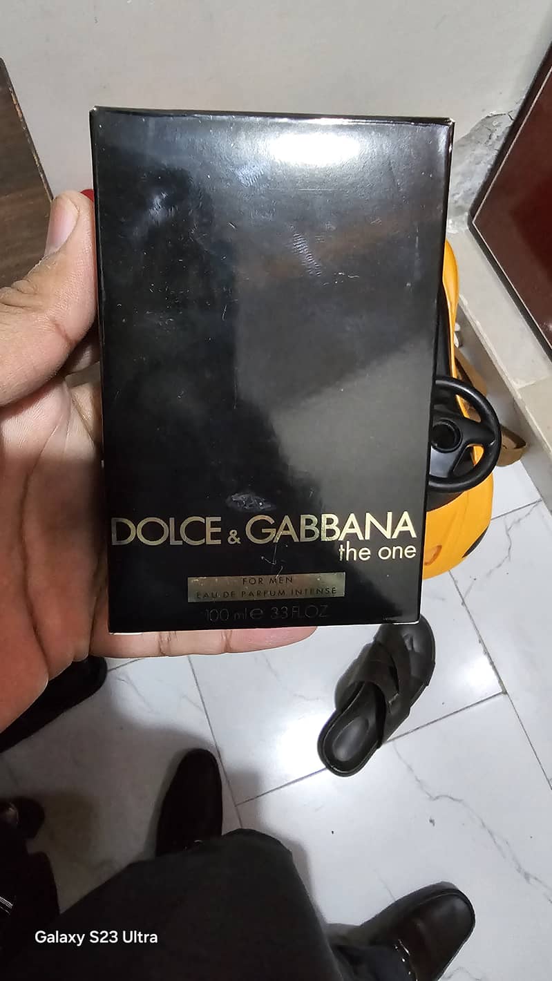 Original box packed Versace Eros and Dolce & Gabbana 5