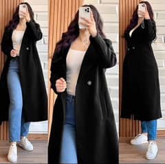 Classic Plain Fleece Coat