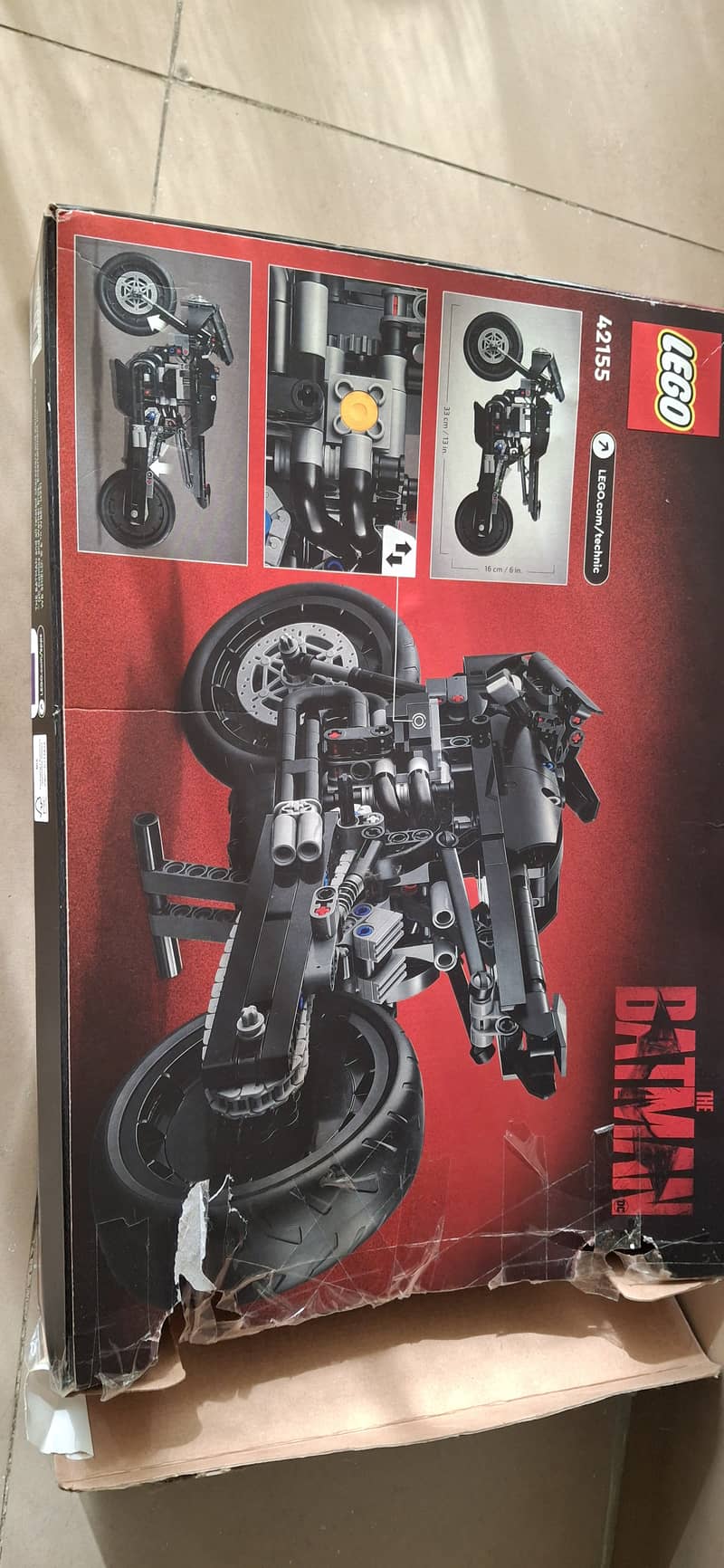 Lego The Batman Batcycle (Official lego) 3