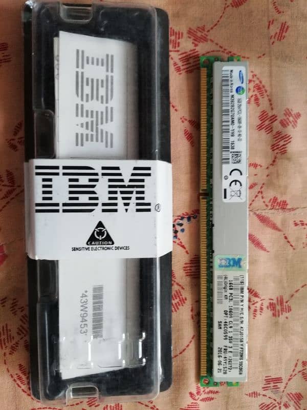 IBM SERVER RAM 16 GB DDR 3 NEW PIECE 2