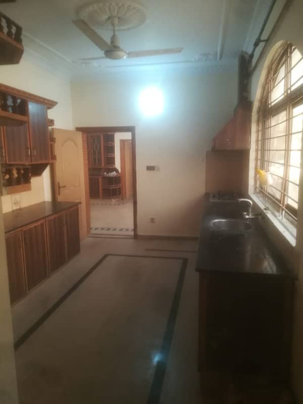 14marla 3beds DD TV lounge kitchen attached baths neat clean ground portion for rent in G 13 3 islamabad 7