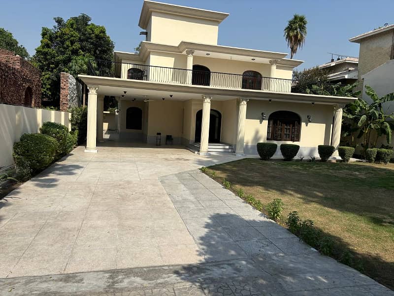 2 Kanal 6 Marla House Is Available For Rent silent office multi national company s In Garden Town Lahore 0