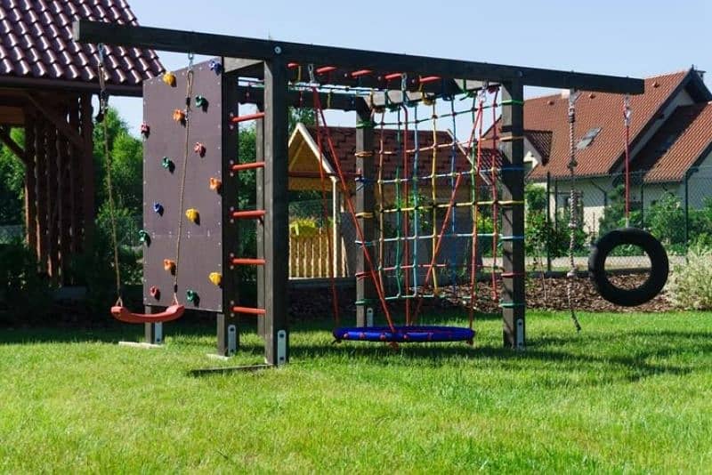 kids swings. / kids slide/ home swings / kids rides/ kids play area/ 8