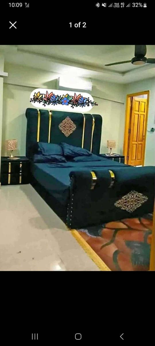 Bed set/Double bed /king size bed/Sofa set/Dressing table 8