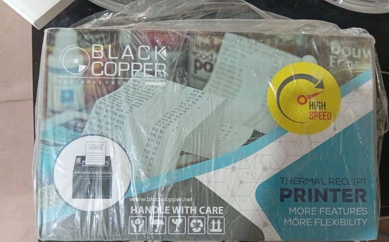 black copper thermal receipt printer 0