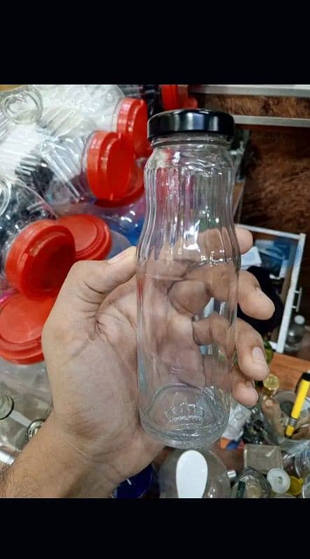 240 ml glass bottle 0