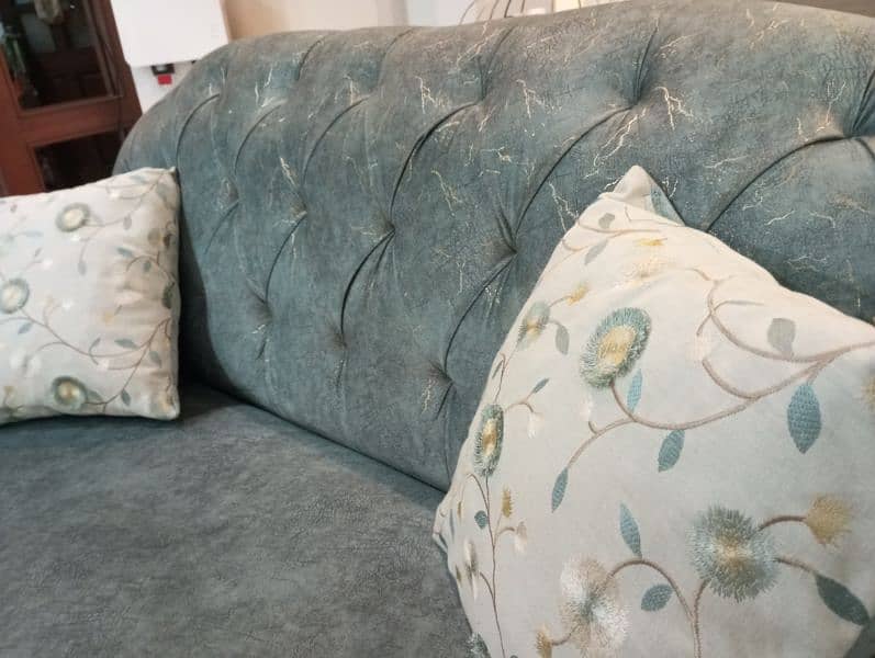 5 seater sofa set for sale with cushions 4