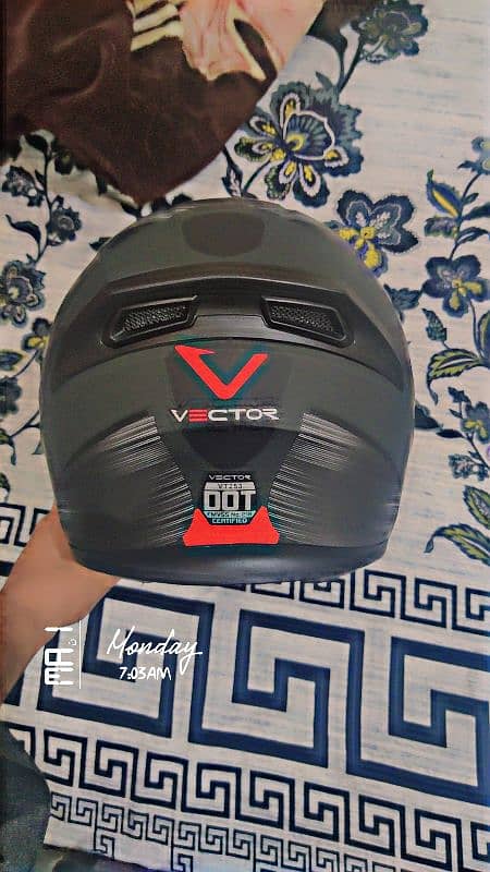 VECTOR V-253 FULL FACE HELMET 7