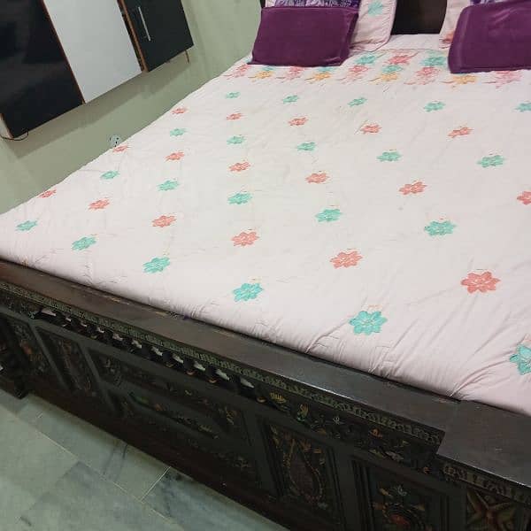 King bed  | tow side table | one dressing table | high quality 3