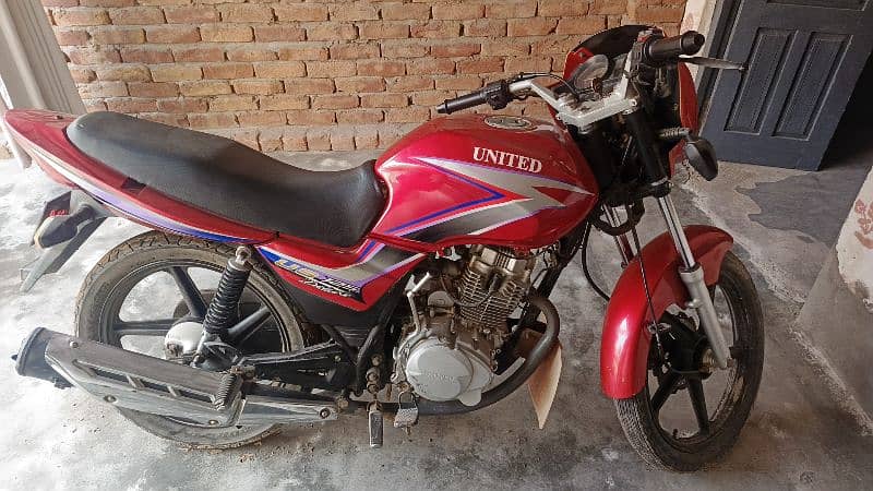 United delux 125 bike fresh condition 1