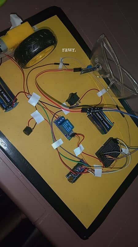 Arduino based Anti sleep alarm for drivers / Uni/College Project 0