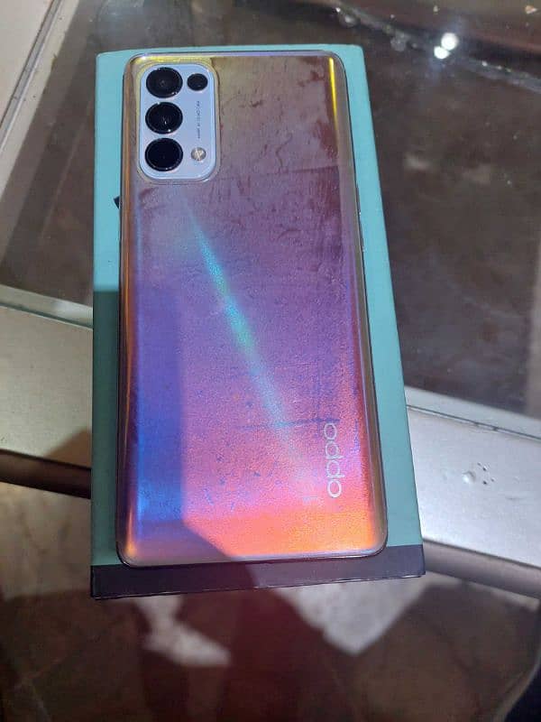 oppo reno 5 pro (12+12/256) in 9.5/10 condition full box 3