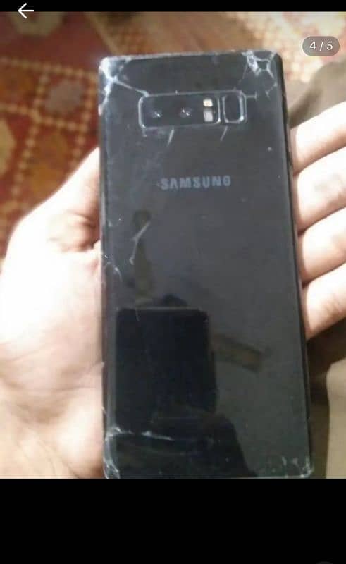 Samsung Galaxy Note 8 . . box sath hai  Exchange possible 2