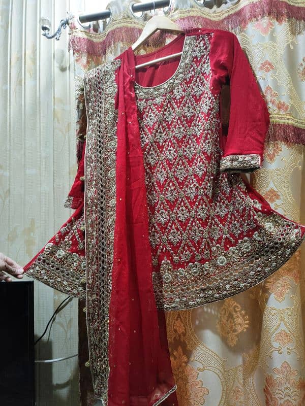 Bridal lehnga & Walima dress 1