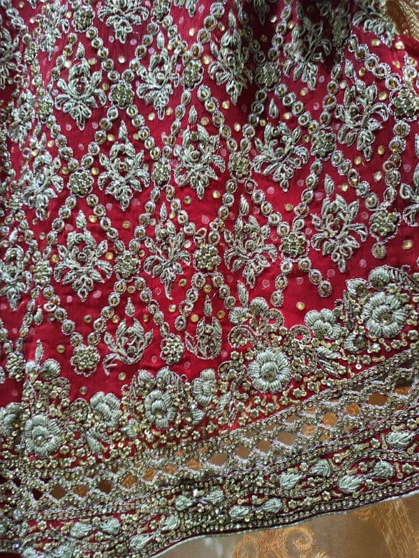 Bridal lehnga & Walima dress 3