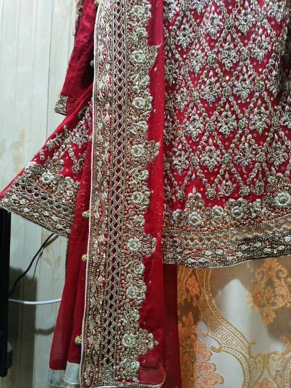 Bridal lehnga & Walima dress 4