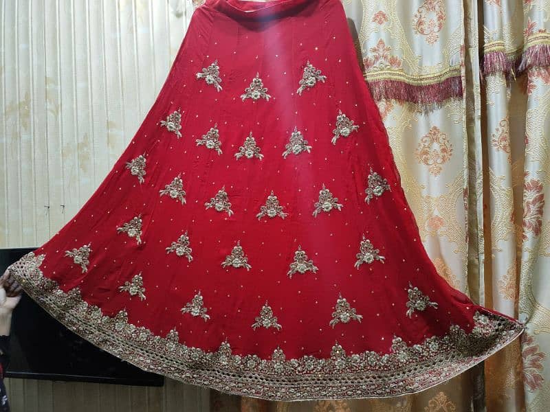 Bridal lehnga & Walima dress 5