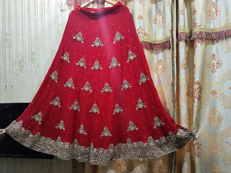 Bridal lehnga & Walima dress 9