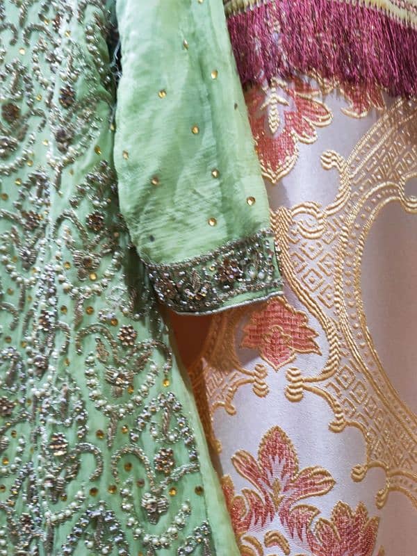 Bridal lehnga & Walima dress 12