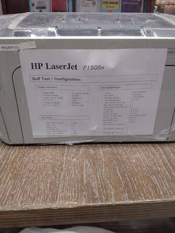 Hp laser jet 1505 Printer Available Fresh Uk stock 0330-8098489 2