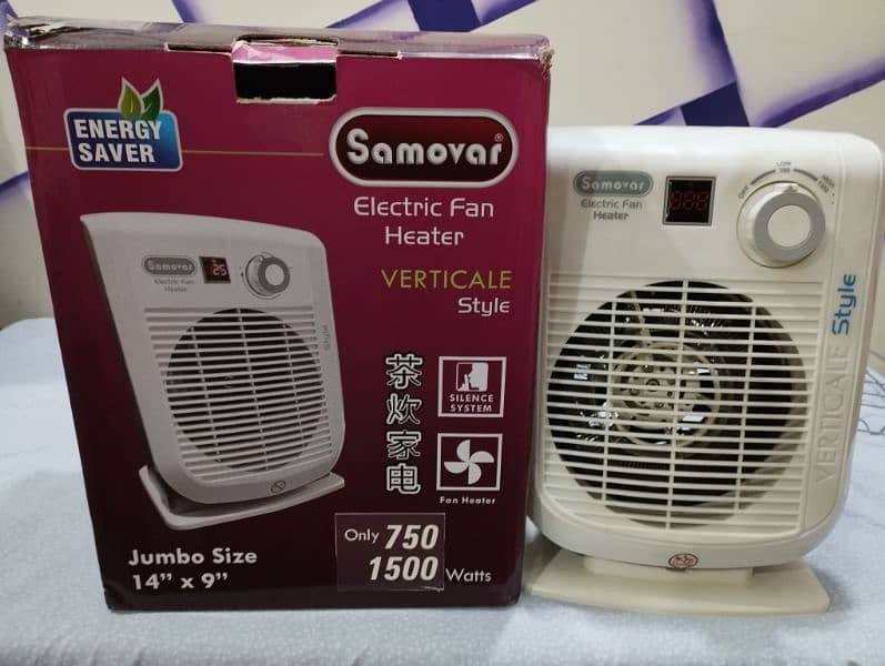 samovar Electric fan Heater 0