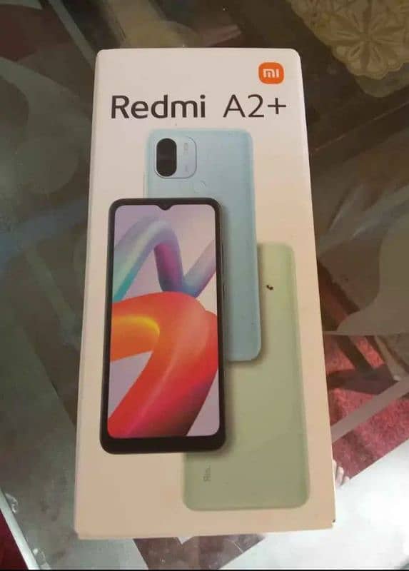 Redmi a2+ with box condition 10 by 10 exchange possible with good phon 0