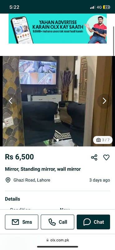 Standing and wall Mirror 9