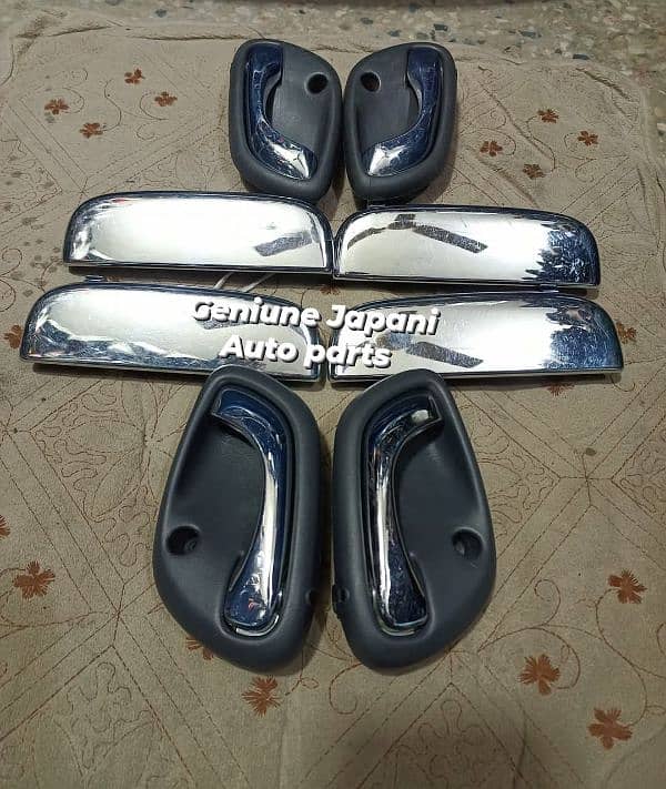 #Suzuki(#Alto_VXR_1000CC)  Alto (#Chrome_Handles)Set Inner and Outer 3