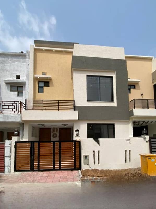 5 Marla Double Unit House Available For Sale in Bahria Town Phase 8 Ali Block. 9