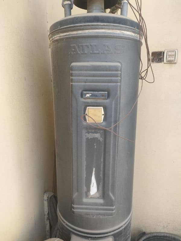 Fully Gas gayser with large storage slightly used 0