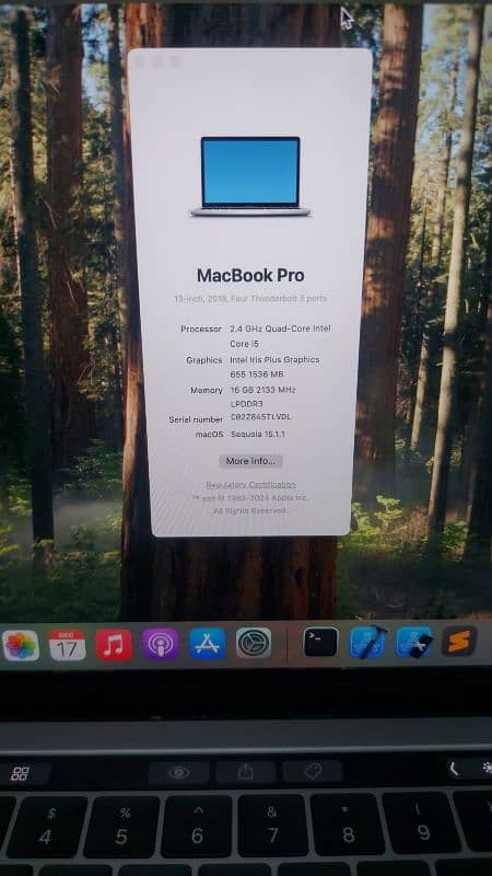 Apple mac book pro 2019 4