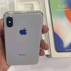 Apple iPhone X Al oky 10'10 with Al box contact my wastap 03263470894