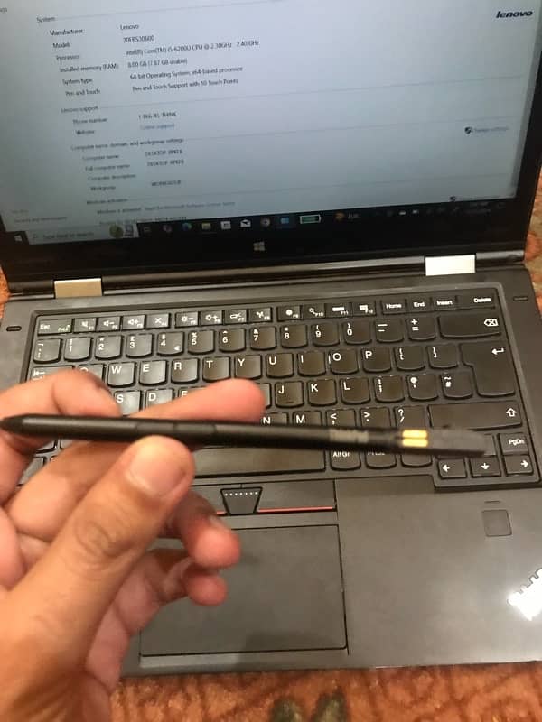 lenovo thinkpad x1 yoga 360 and touch screen 8