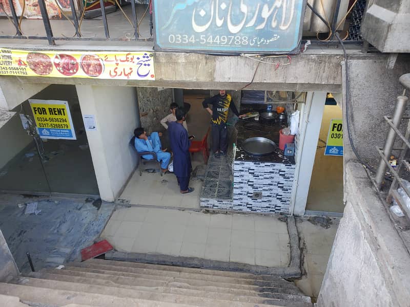 258sq-ft Lower Ground shop available for rent in Hub commercial 9