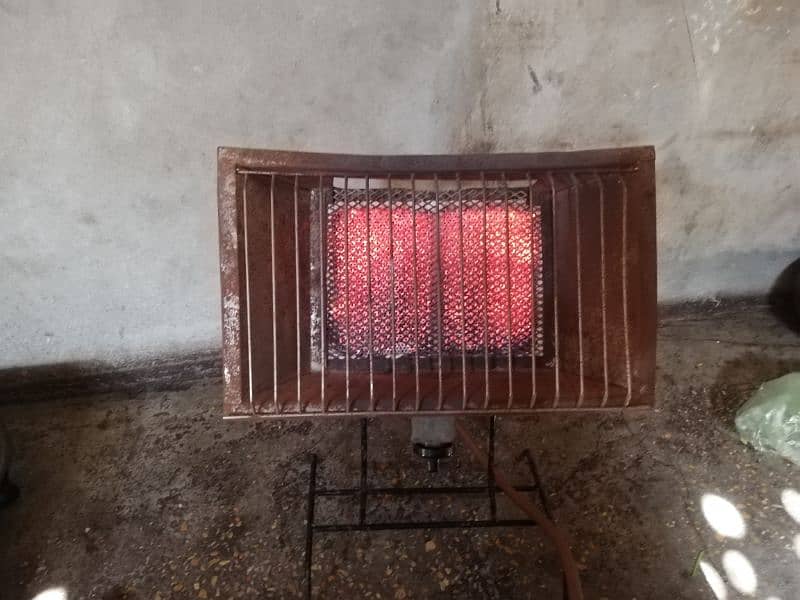 Gas Room Heater, Full size Heat front 13"×8 ", Simple, Unique & Rare 0