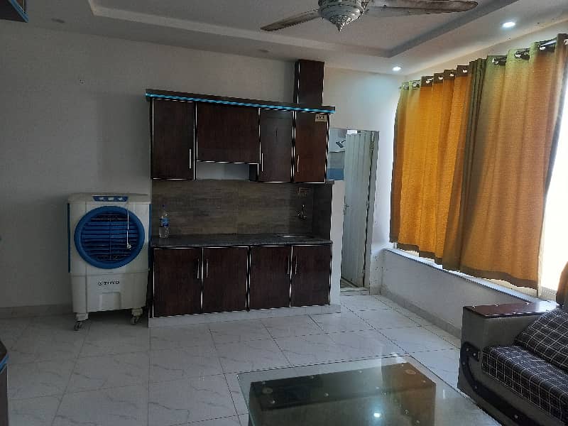 1 Bedroom Flat For Rent In SJ Garden Full Furnished Rs. 30000 1