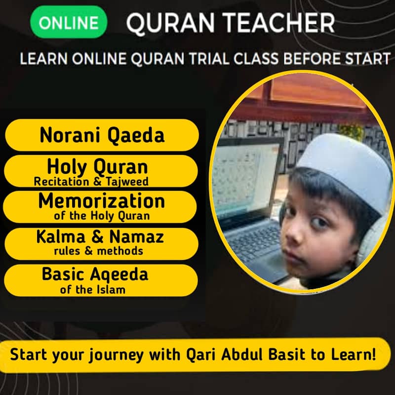 Online Quran Tutor/Teacher 0