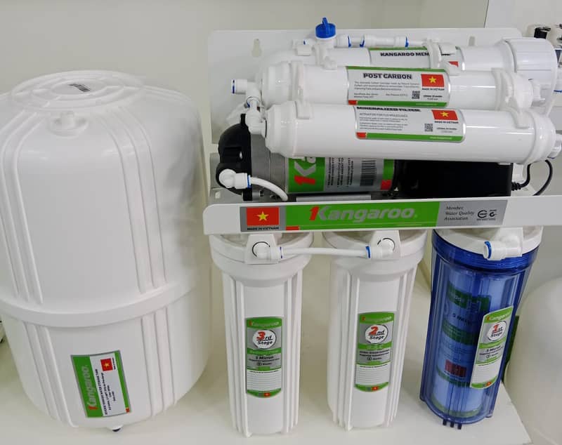 So Safe Three Stage Water Purification System with UV Lamp 9" 4