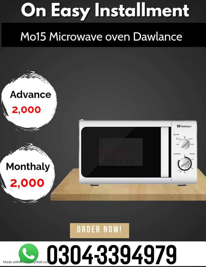 Microwave oven Dawlance on Easy Installment / Microwaves 0