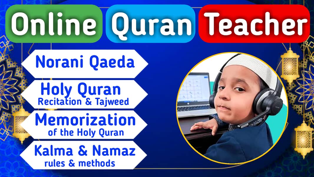 Online Quran Tutor/Teacher 1