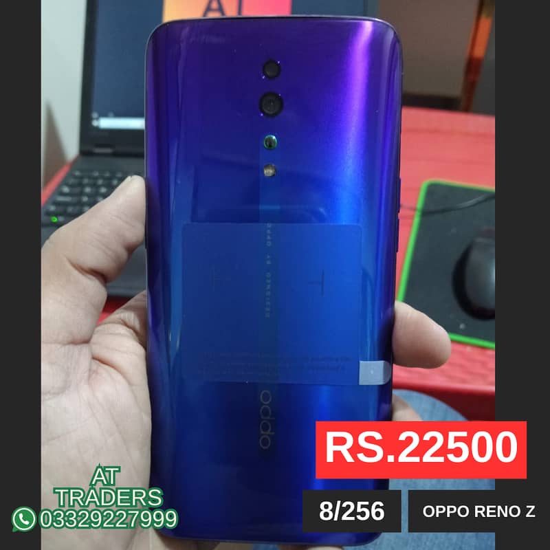 Vivo Y17  8/256, Vivo S1 8/256, Oppo Reno Z, Oppo F15, Oppo F11 7