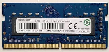 8GB Ram DDR4